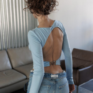 Лонг з відкритою спинкою